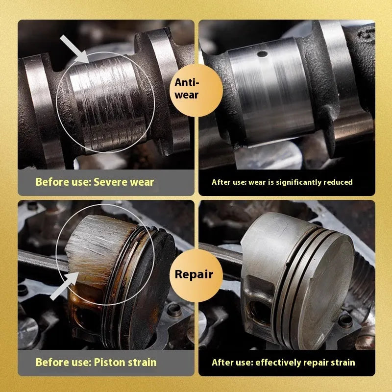 60ml engine anti-wear oil additive bottle with white cover