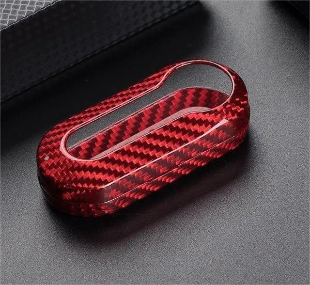 Replacement car key cover shell in carbon fibre or fibreglass materials