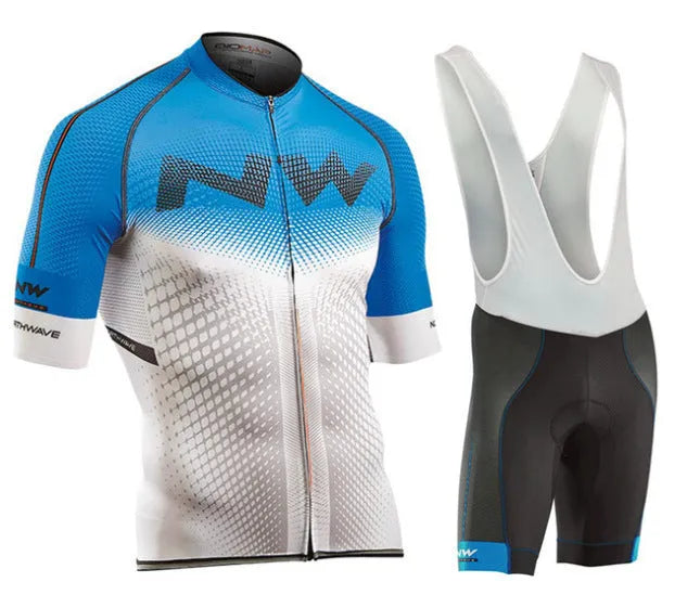 Cycling short-sleeved overalls in quick-dry mesh with hexagonal Lycra, black colour, front view