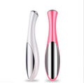 Eye massager beauty pen in white with single gear and battery included for home eye care