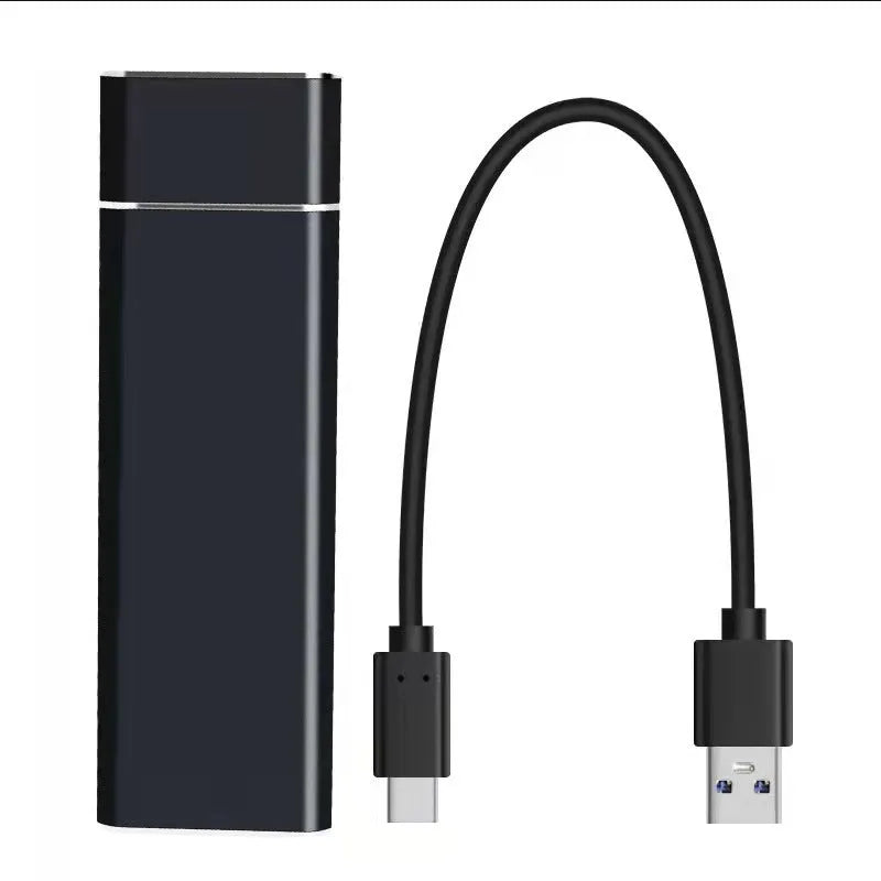 High-speed 6TB mobile hard disk with ultra-thin metal shell in black, blue, orange, red, or silver colour options
