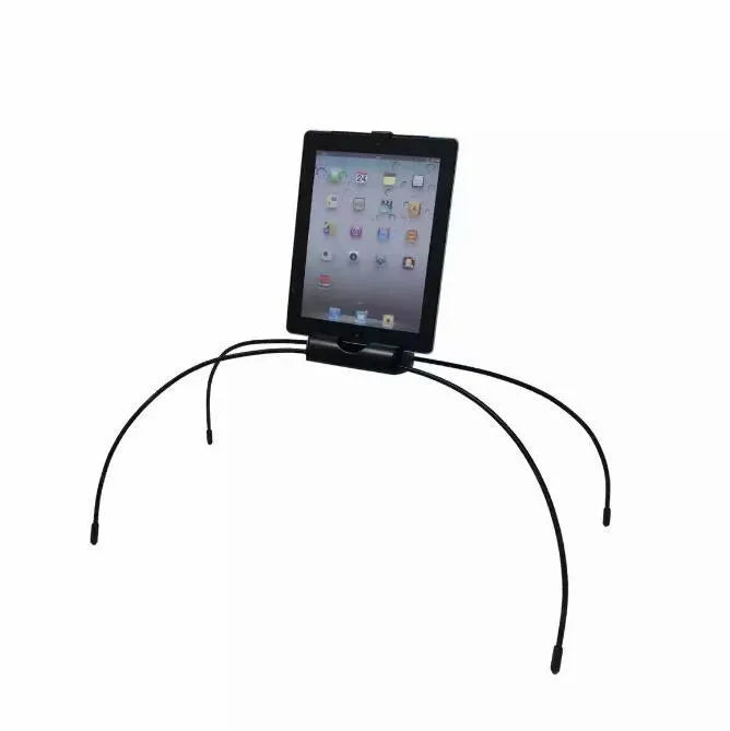 ABS and steel multifunctional lazy spider bracket holding a smartphone on a desktop