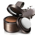Hairline repairing shadow powder 3g in light yellow and dark brown shades for forehead curve beautification