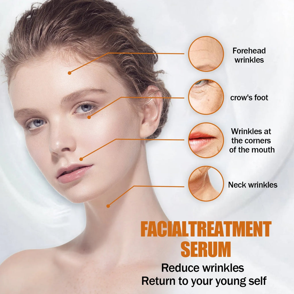 Boxed 30ml bottle of Retinol Anti-Wrinkle Essence Spray for face and neck.