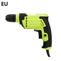 Pistol grip electric drill with 450W power rating and multi-speed control