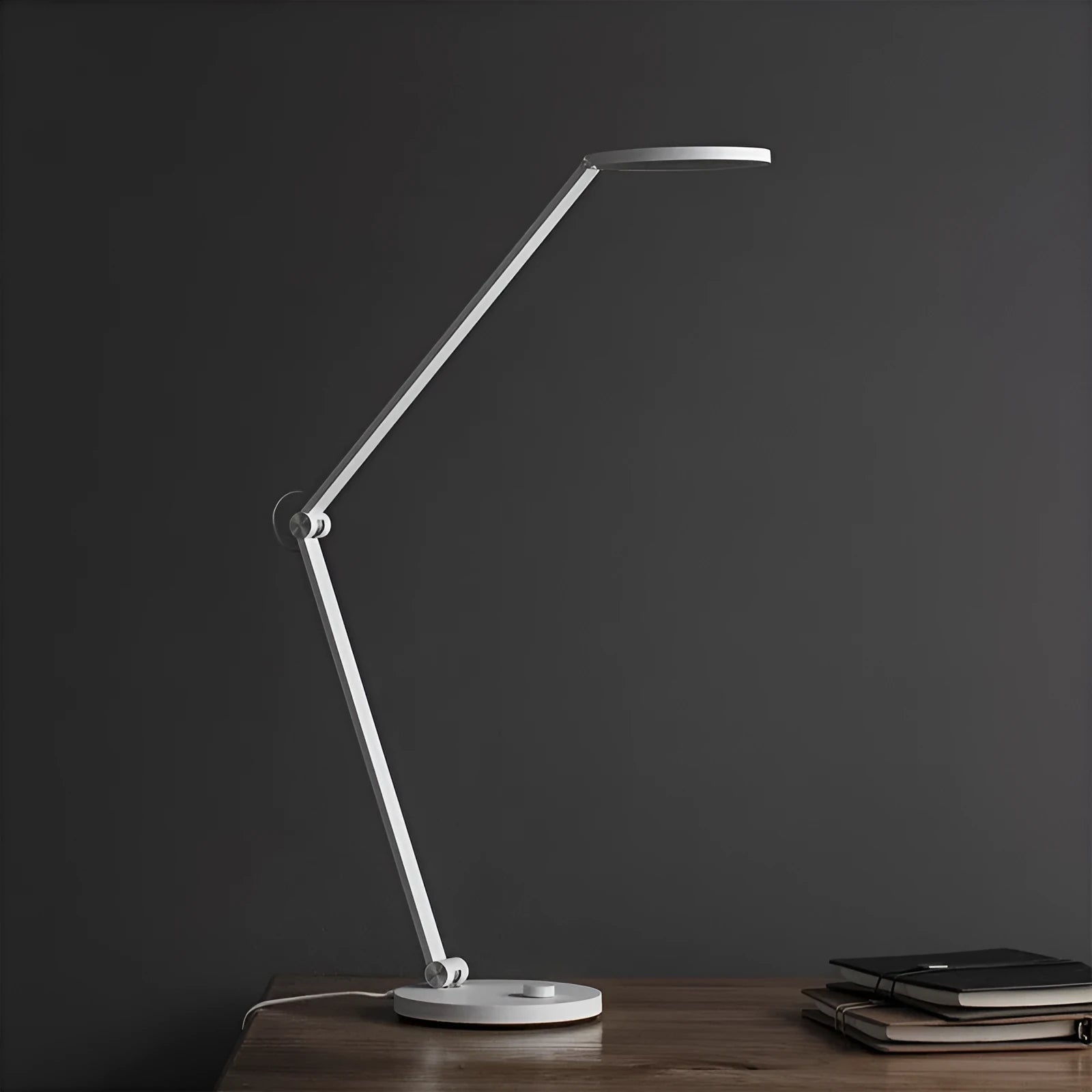 ProLED intelligent folding desk lamp with adjustable colour temperature and mobile app control.