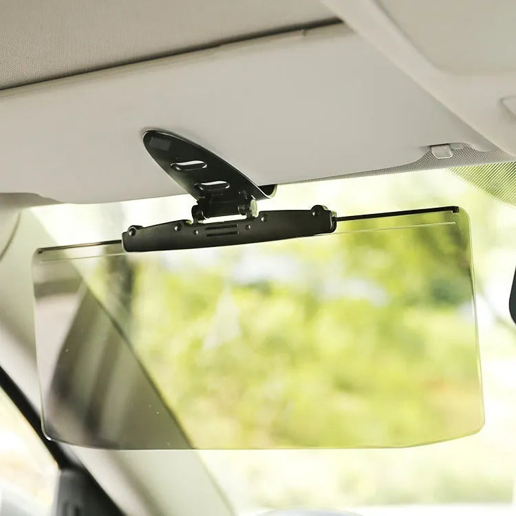 Universal car sunshade front gear sunscreen heat insulator with ABS resin visor and Polycarbonate clip 33x14.5cm size