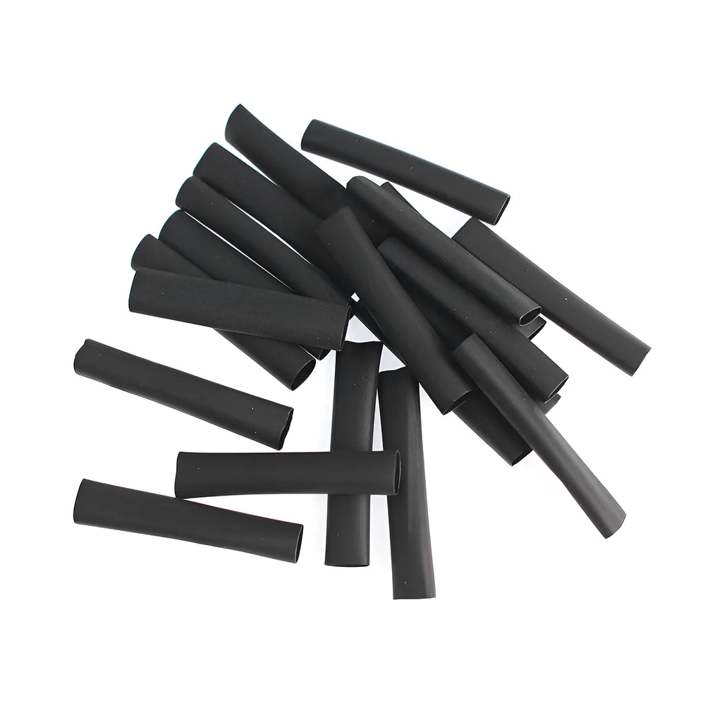 2 Times Black Heat Shrink Tube Kit flame retardant polyolefin cable insulation UL certified