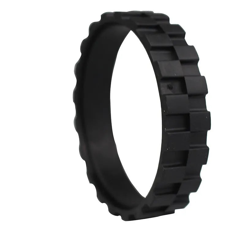 Black anti-abrasion tyre belt replacement for sweeping robot spare part