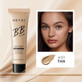 Waterproof sweat-proof BB cream in four colour shades for general skin types
