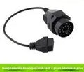 BMW OBD2 adapter cable with 20-pin and 16-pin connectors for vehicle diagnostics.