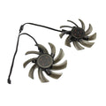 GA91S2U black universal pair graphics card cooling fan 85mm 40mm mounting hole distance 4-pin header