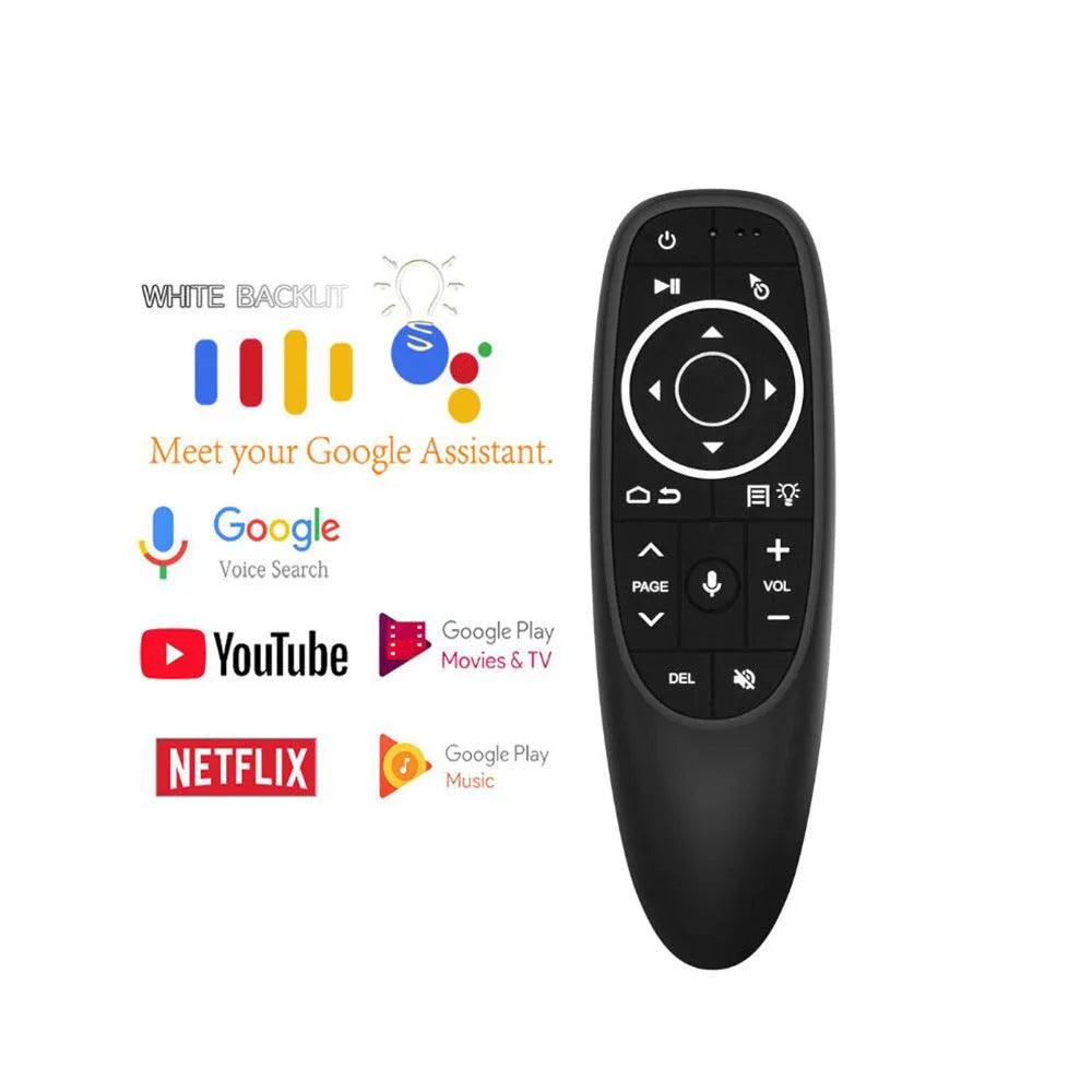 G10 G10S Pro voice remote control with gyroscope air mouse for Android and PC