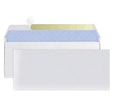 Blue tamper-evident confidential envelope with self-adhesive seal, size 105mm by 240mm.