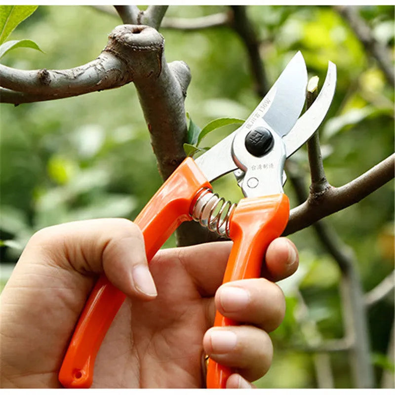 130W electric pruning shears with SK5 steel blades for landscaping random colour