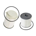 White diesel fuel filter kit for RAM 1500-5500 trucks with nitrile rubber seal
