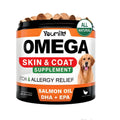 Bottle containing 120 fish oil softgel capsules, a dietary supplement for omega-3.