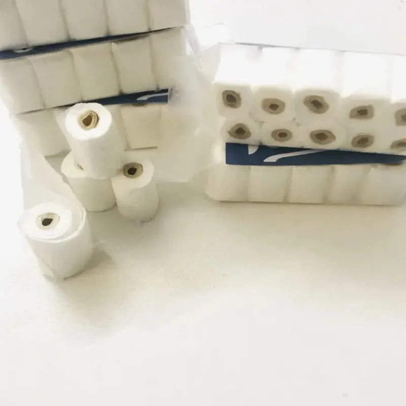 Simulated tissue roll paper toilet paper model toy for children measuring 30x15x80mm