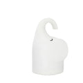 DOMI Elephant silicone night light with soft white glow on bedside table
