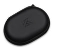 Black oval leather earphone storage bag for EDX PRO, ZEX PRO, EDSDQ6S, ZESEDA, and EDX Super models