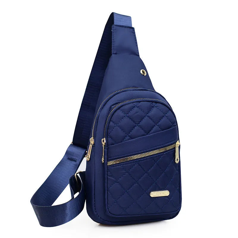 Oxford cloth crossbody chest bag in multiple colour and style options