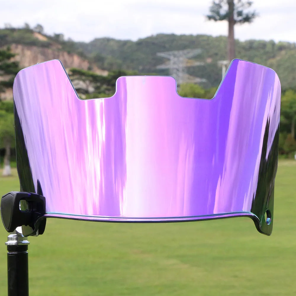 American style rugby helmet goggles in multiple colours showing tool-free attachment.