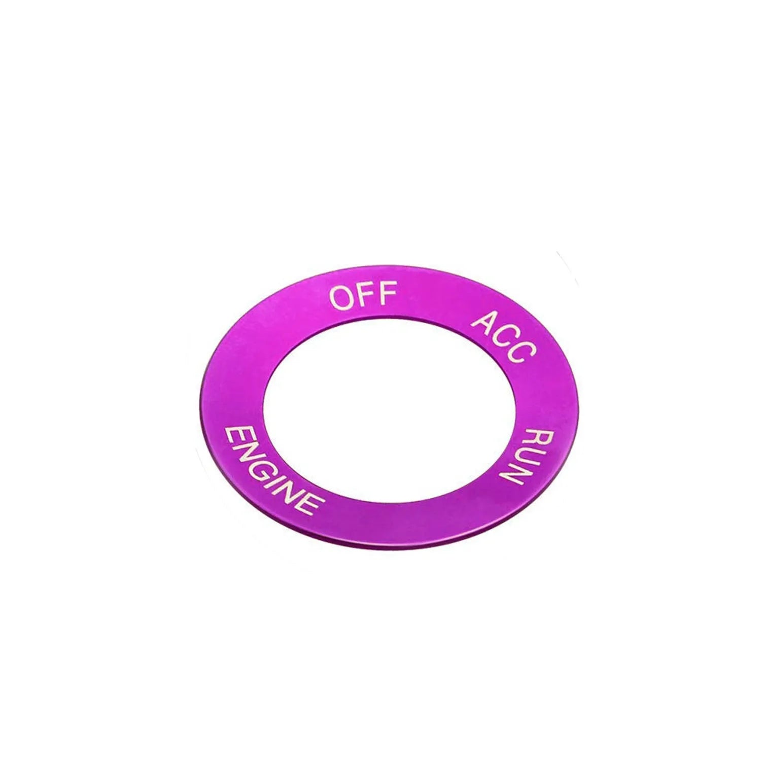 Aluminium alloy decorative ring for Dodge Challenger Grand Cherokee air conditioning knob in multiple colours.