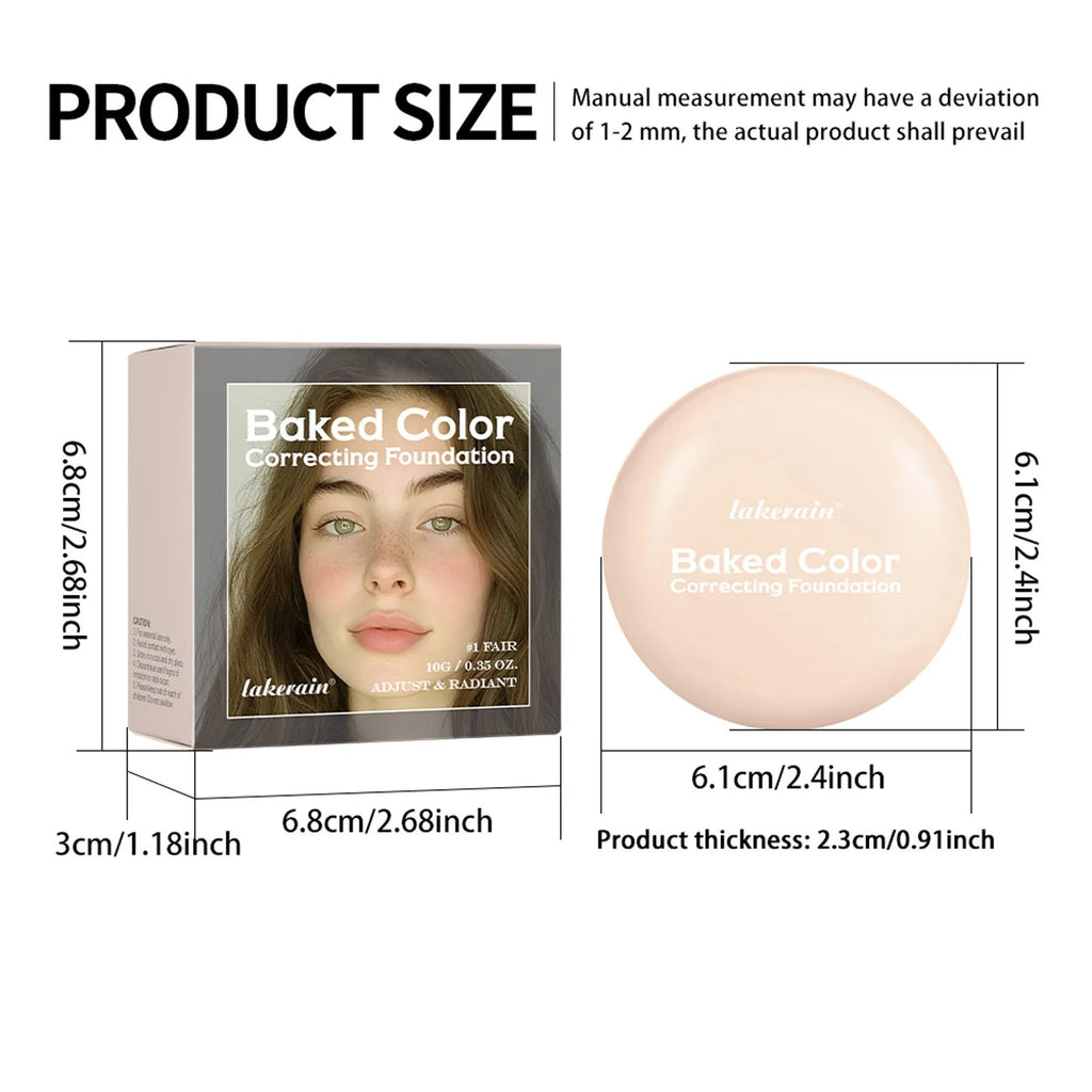 Natural Nose Shadow Blush Highlight Bronzing Powder 10g in compact packaging with colour options