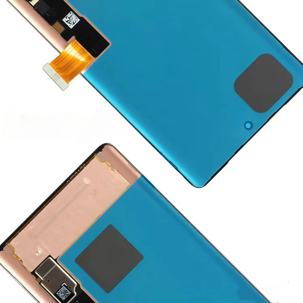 OLED LCD screen assembly for Google Pixel 7 7A 7 Pro internal replacement with capacitive touch screen.