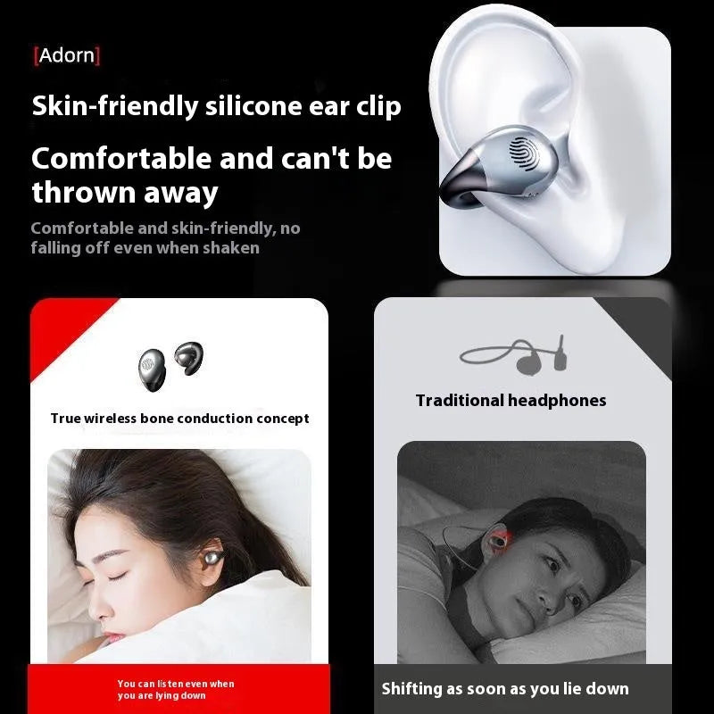 S29 wireless Bluetooth headset binaural non in-ear sports style digital display black