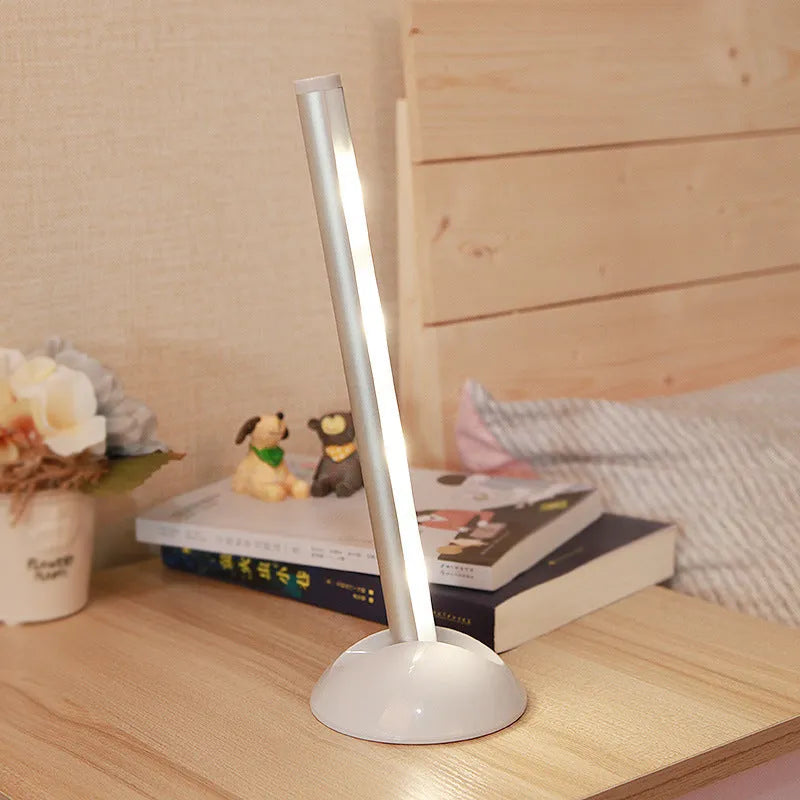 White LED night light with remote control for cabinet and hallway use