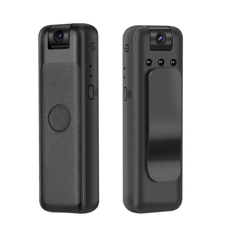 Black back splint surveillance camera with Type-C connection and WIFI capability for professional monitoring