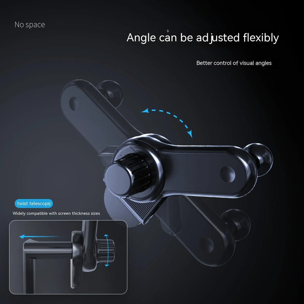 Vacuum adsorption car phone mount for Tesla dashboard with nano pad
