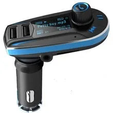 BT618C vehicle Bluetooth MP3 player FM transmitter with dot matrix LCD screen