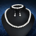 Foreign classic Xiangbala bridal jewellery set with ring, necklace, and earrings in gold tone