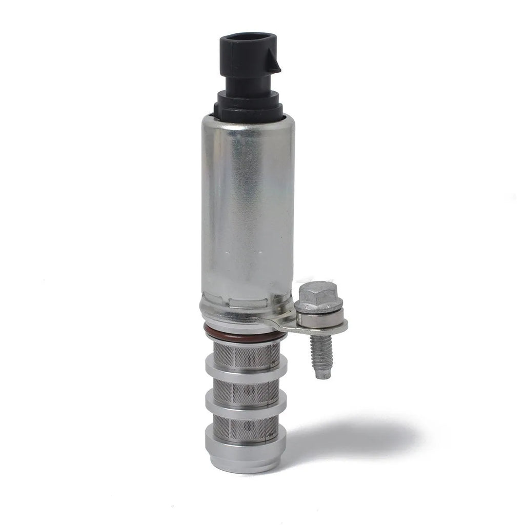 A pair of VVT oil control solenoid valves for Buick and Chevrolet vehicles