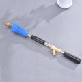 Adjustable high-pressure agricultural spray gun with submachine gun style design for pesticide application
