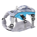 Reflective pet cooling clothes chest strap available in multiple colours with adjustable sizing options