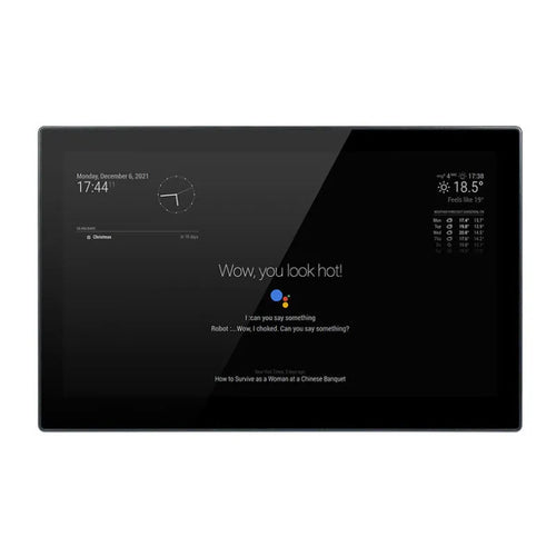 13.3-inch integrated computer touch display with CM4 main control unit for magic mirror voice assistant applications