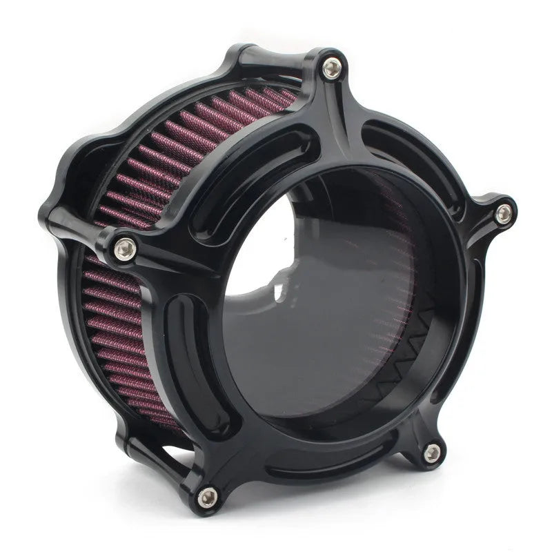 Aluminium air filter suction retrofitting accessories for 300mm filters in multiple colour options