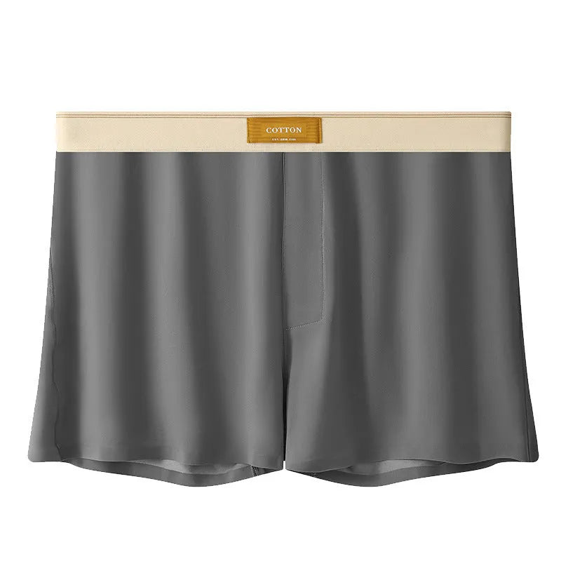 Men's loose fit ice silk underwear in multiple colours with mid waist design