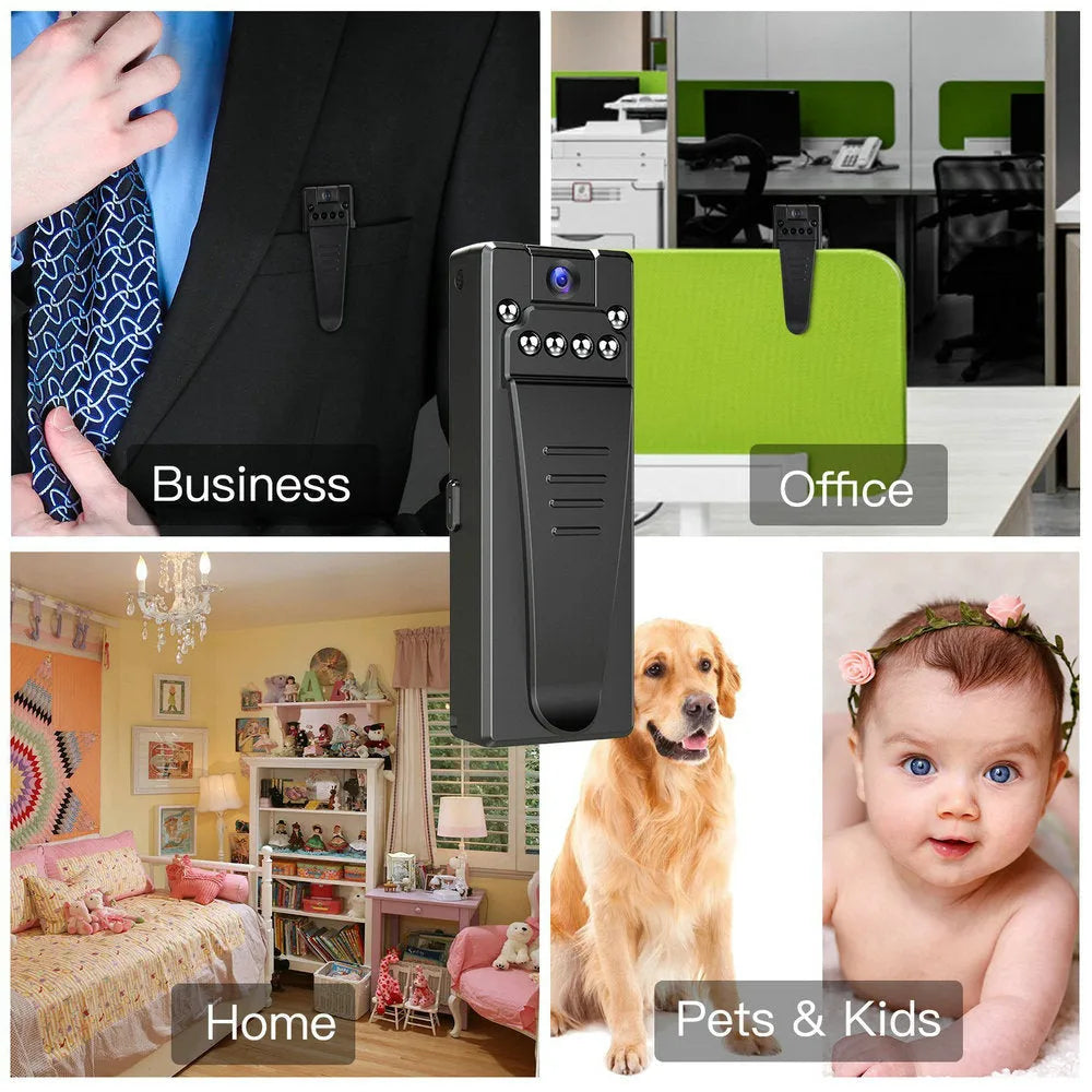 Black 1080p HD DV home camera with a lens capable of 90-degree rotation.