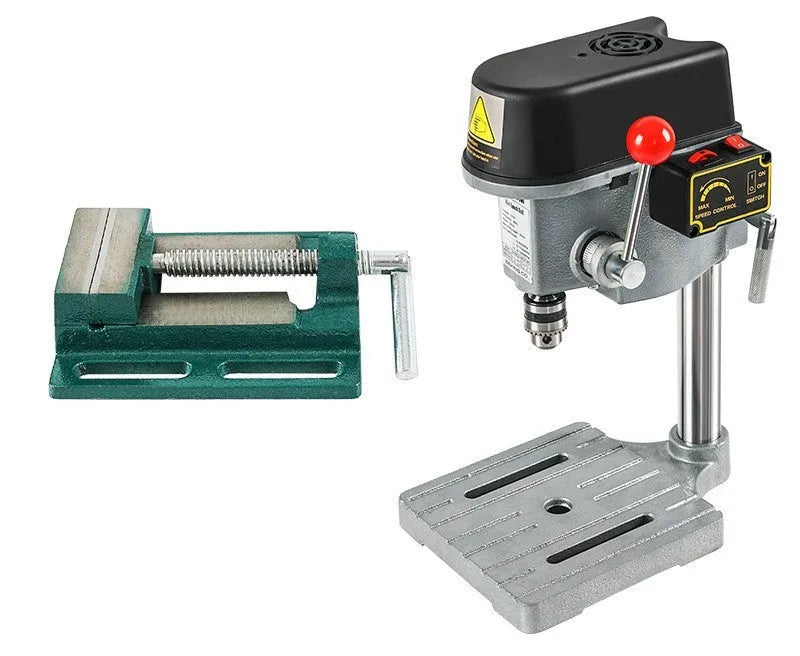 Bench drilling machine with 240W power output and AC power supply for workshop use