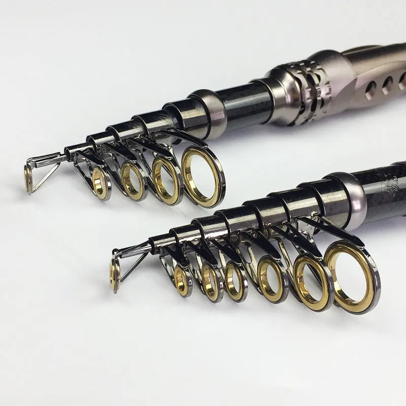 Weihe retractable carbon sea fishing rod collapsed and extended sizes 1.8m to 3.3m