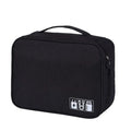 Cationic fabric digital accessories sorting bag in a choice of six colours with dimensions 245x180x100mm