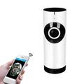 720P wireless IP camera WiFi baby monitor with panoramic lens and bracket