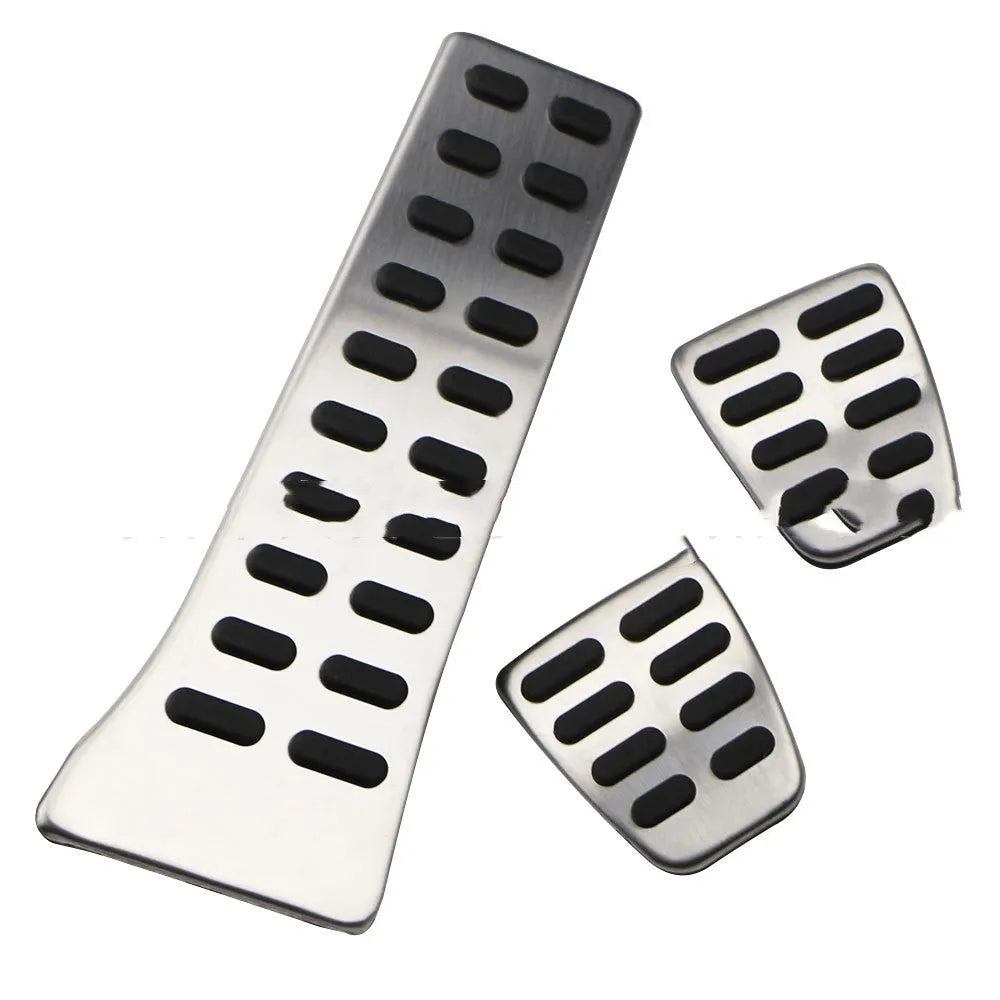 Stainless steel accelerator pedal cover set for Hyundai and Kia cars