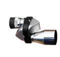 Compact aluminium alloy 8x20mm pocket monocular telescope with canvas bag and cleaning cloth.