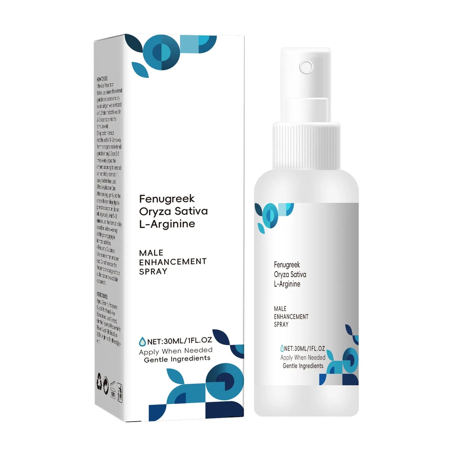 Male enhanced spray 30ml with mild aroma standard specification