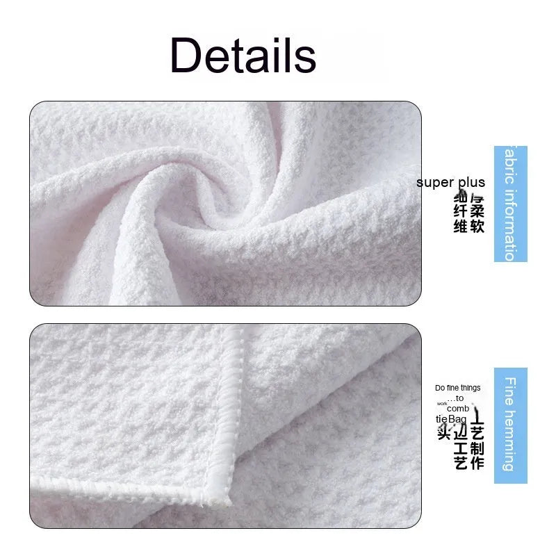 Waffle-textured golf ball cleaning cloth showing weave pattern in blue colour